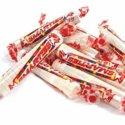 CeDe Smarties Candy Rolls 1 Pound Smarty Candy Bulk Wrapped Candy