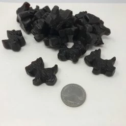 Beulah's Candyland Black Licorice Scottie Dogs 1 Pound Licorice Juju Candy