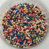 QA Products, Inc. - Beloit, Wisconsin Sprinkles Carnival Mix Multicolor Jimmies Topping 8 Ounces Colored Sprinkles Sprinkles & Toppings