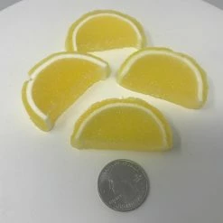 Cavalier Candies, Ltd - Winnipeg, Canada Cavalier Candies Fruit Slices Lemon Flavor Jelly Candy 2 Pounds