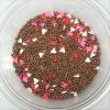 QA Products, Inc. - Beloit, Wisconsin Valentine Chocolate Lover's Mix Heart Shapes Sprinkles Jimmies 1 Pound Sprinkles & Toppings 1 QA Products, Inc. - Beloit, Wisconsin Valentine Chocolate Lover's Mix Heart Shapes Sprinkles Jimmies 1 Pound Sprinkles & Toppings