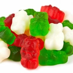 Beulah's Candyland Christmas Gummi Bears Gummy Bear 1 Pound Christmas Candy
