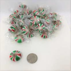 Beulah's Candyland Christmas Starlight Mints 1 Pound Peppermint Star Light Starlite Mints