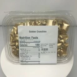 Beulah's Candyland Golden Crunchies Molasses Peanut Butter Candy 1 Pound