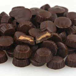 Gertrude Hawk, Dunmore, Pennsylvania Mini Peanut Butter Cups Dark Chocolate 1 Pound
