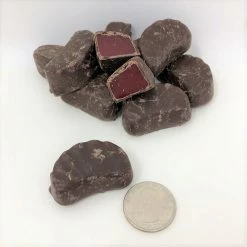 Beulah's Candyland Dark Chocolate Covered Cherry Slices Chocolate Cherry Jelly Slices 2 Pounds
