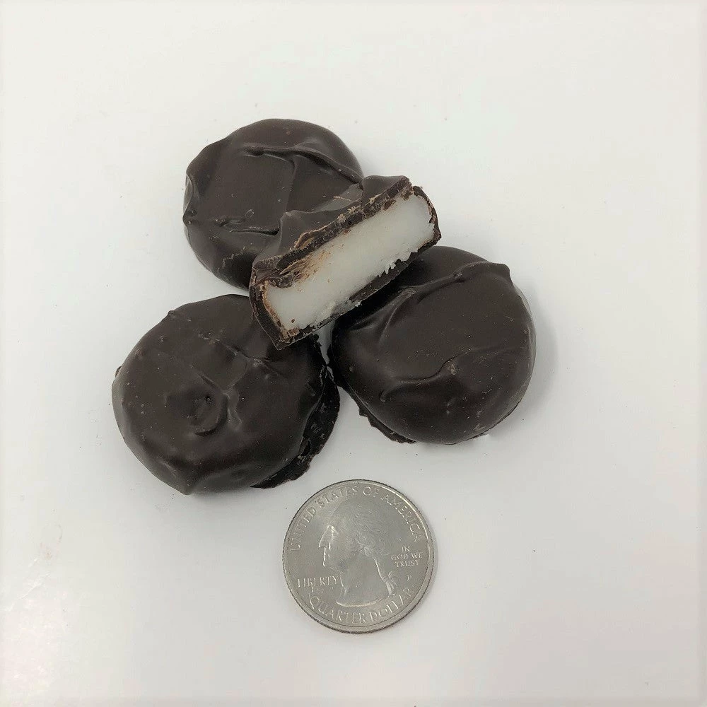 Beulah's Candyland Gourmet Thin Mint Peppermint Patty Dark Chocolate Candy 1 Pound 3 Beulah's Candyland Gourmet Thin Mint Peppermint Patty Dark Chocolate Candy 1 Pound