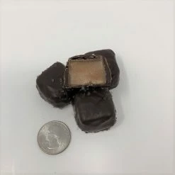 Beulah's Candyland Gourmet Sea Salt Caramels Dark Chocolate Candy Vanilla Caramels 1 Pound