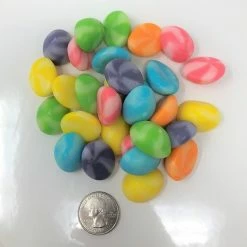Albanese Gummi Easter Eggs Fruit Flavors Bulk Gummy Swirly Easter Candy 1 Pound