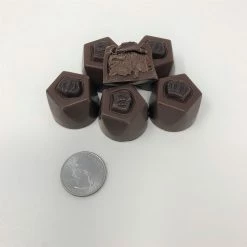 Beulah's Candyland Gourmet Sugar Free Espresso Truffles Milk Chocolate Candy 1 Pound