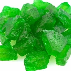 Beulah's Candyland Paradise Green Pineapple Wedges Candied Fruit Glaze Bulk 10 Pound Box