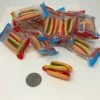 Beulah's Candyland Gummi Mini Hot Dog Candy Wrapped 2 Pounds Gummy Mini Hotdogs Gummi Candy