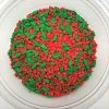 QA Products, Inc. - Beloit, Wisconsin Christmas Holly Shapes Berry Shapes Red Green Bakery Topping Sprinkles 5 Pounds Sprinkles & Toppings 1 QA Products, Inc. - Beloit, Wisconsin Christmas Holly Shapes Berry Shapes Red Green Bakery Topping Sprinkles 5 Pounds Sprinkles & Toppings