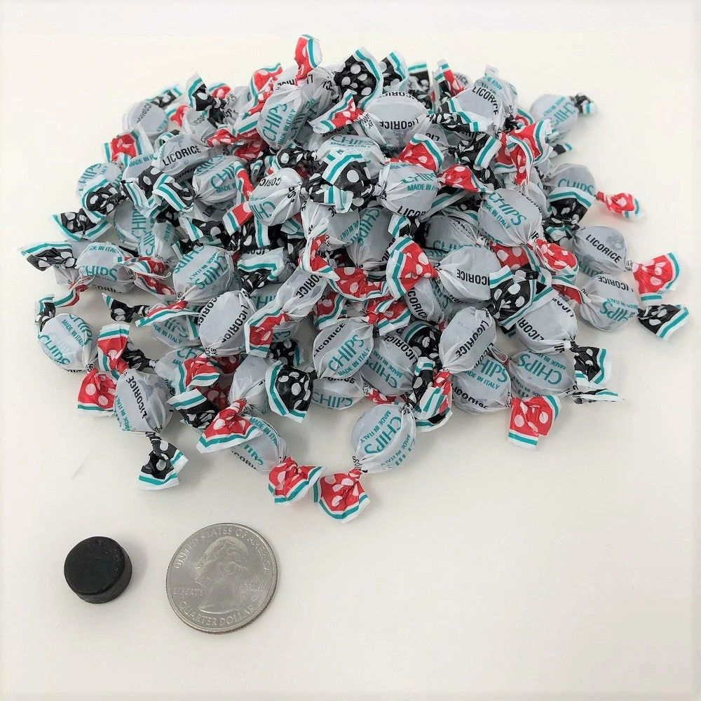 Licorice Chips Chipurnoi Italian Cough Drops 2 Pounds Wrapped Candy 3 Licorice Chips Chipurnoi Italian Cough Drops 2 Pounds Wrapped Candy
