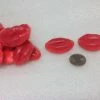 Vidal Golosinas, Located In Spain. Gummi Smoochers Lips Bulk 2.2 Pounds Gummy Lips Valentine Candy