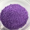 QA Products, Inc. - Beloit, Wisconsin Sprinkles Lavender Jimmies Bakery Topping 1 Pound Purple Colored Sprinkles Sprinkles & Toppings