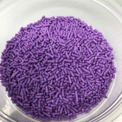 QA Products, Inc. - Beloit, Wisconsin Sprinkles Lavender Jimmies Bakery Topping 1 Pound Purple Colored Sprinkles Sprinkles & Toppings