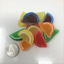 Cavalier Candies, Ltd - Winnipeg, Canada Jelly Candy Cavalier Candies Fruit Slices Miniature Assorted Flavors 2 Pounds