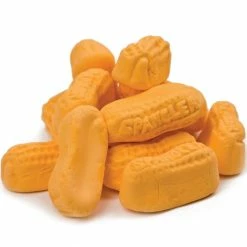 Beulah's Candyland Unwrapped Bulk Candy Circus Peanuts Orange Marshmallow Peanuts 4 Pounds