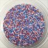 WNC - Pennsylvania Patriotic Nonpareils Red White Blue All American Topping Sprinkles 5 Pounds