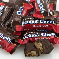 Just Born, Inc. - Bethleham, Pennsylvania Goldenberg Peanut Chews Original Chocolate 4.4 Pounds