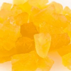 Beulah's Candyland Nuts & Dried Fruits Paradise Natural Pineapple Yellow Wedges Candied Fruit Glaze 2 Pounds