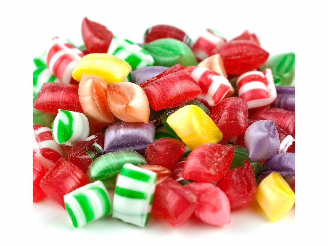 Beulah's Candyland Christmas Rainbow Gems Miniature Fruit Hard Candy 1 Pound Christmas Candy 3 Beulah's Candyland Christmas Rainbow Gems Miniature Fruit Hard Candy 1 Pound Christmas Candy