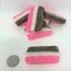 Reppert's Candy Company - Oley, Pennsylvania Unwrapped Bulk Candy Reppert's Coconut Strips Rainbow Neopolitan Coconut Slice Candy 2 Pounds