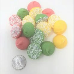 Reppert's Candies - Oley, Pennsylvania Smooth And Melty Mints 2 Pounds Nonpareil Mint Drops