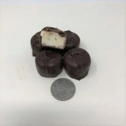 Beulah's Candyland Gourmet Sugar Free Vanilla Butter Creams Dark Chocolate Candy 1 Pound Sugar Free Candy