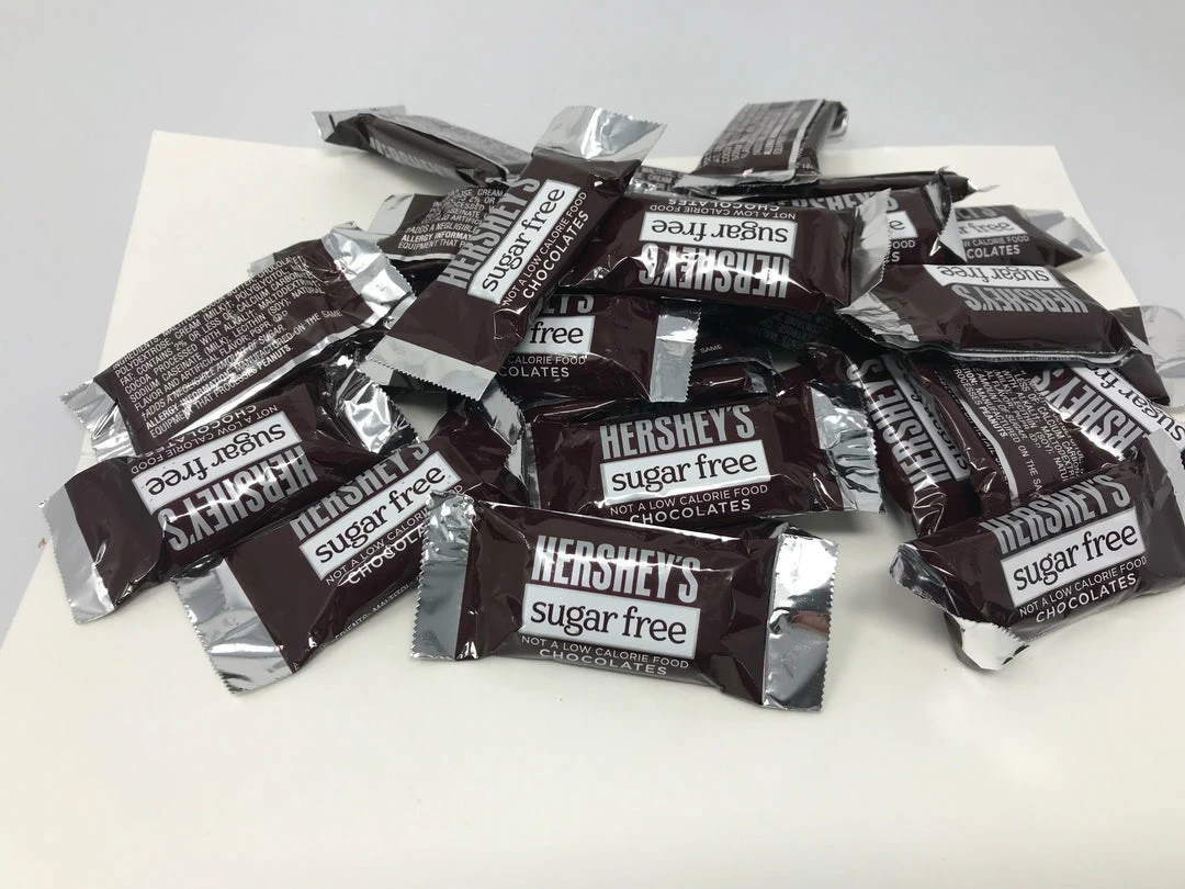 Hershey's - Hershey, Pennsylvania Sugar Free Hershey Bars Milk Chocolate Snack Size 5 Pounds Hershey's Sugar Free 3 Hershey's - Hershey, Pennsylvania Sugar Free Hershey Bars Milk Chocolate Snack Size 5 Pounds Hershey's Sugar Free