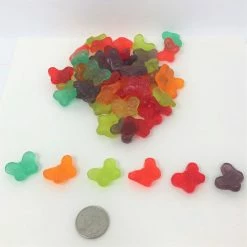 Beulah's Candyland Gummi Butterflies Mini Butterflies Bulk Gummy Candy 5 Pounds