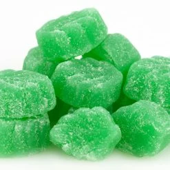 Sunrise Confections Jelly Candy Spearmint Leaves Bulk Candy Spearmint Jelly 5 Pounds