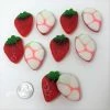 Vidal Gummi Strawberries With Cream 2 Pound Bulk Strawberry Gummy Candy Gummi Candy