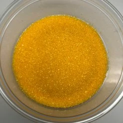 QA Products, Inc. - Beloit, Wisconsin Sugar Sanding Yellow Bakery Topping Sprinkles Colored Sugar 8 Ounces