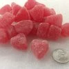 Beulah's Candyland SOUR Cherry Jelly Hearts Valentine's Day Candy Valentine Candy 1 Pound Zachary