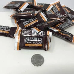 Hershey's - Hershey, Pennsylvania Zero Sugar Hershey Bars Caramel Filled Chocolate 2 Pounds Hershey's Sugar Free